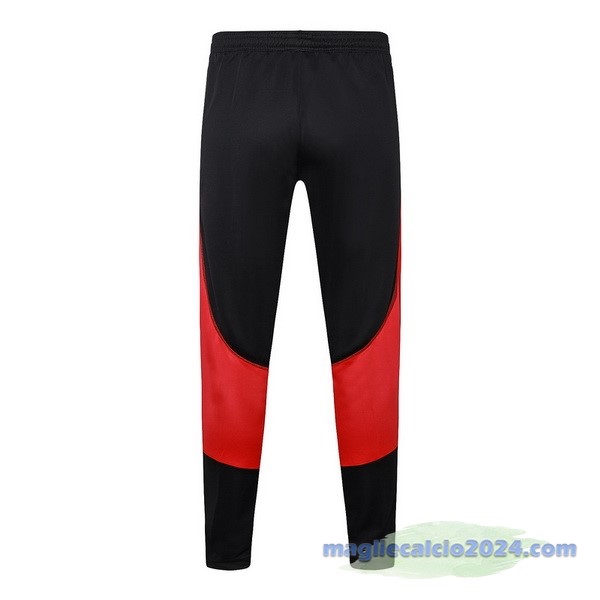 Pantaloni Deportivos Manchester United 2023 2024 Nero Rosso Poco Prezzo