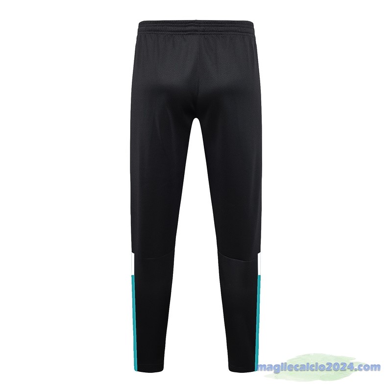 Pantaloni Deportivos Marsella 2023 2024 Nero Bianco Blu Poco Prezzo