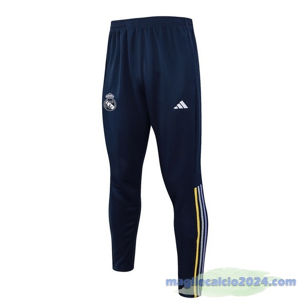 Pantaloni Deportivos Real Madrid 2023 2024 Blu I Navy Poco Prezzo