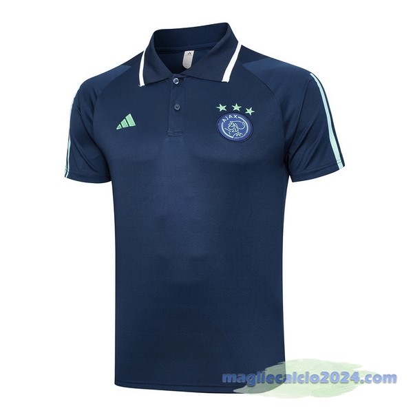 Polo Ajax 2023 2024 Blu Navy Poco Prezzo