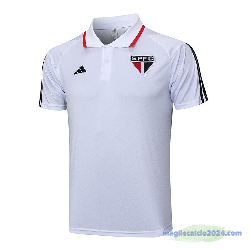 Polo São Paulo 2023 2024 Bianco Poco Prezzo