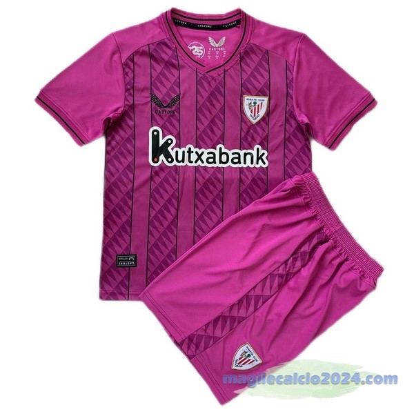 Portiere Conjunto De Uomo Athletic Bilbao 2023 2024 Purpureo Poco Prezzo