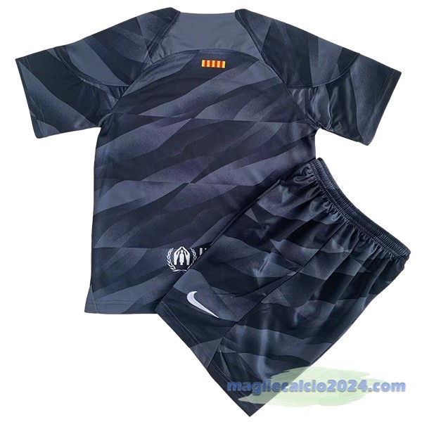 Portiere Conjunto De Uomo Barcelona 2023 2024 Nero Poco Prezzo
