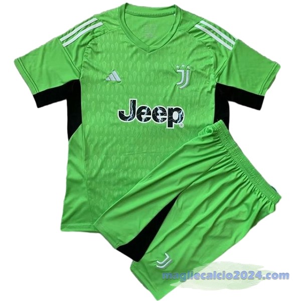 Portiere Conjunto De Uomo Juventus 2023 2024 Verde Poco Prezzo