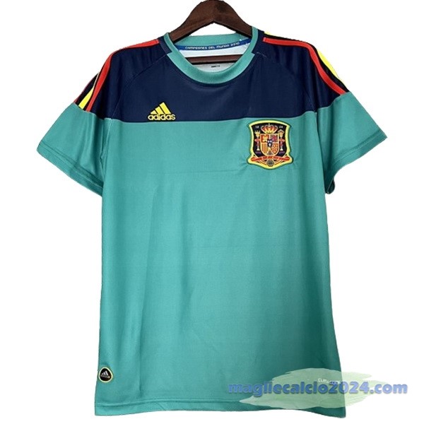 Portiere Maglia Spagna Retro 2010 Verde Poco Prezzo