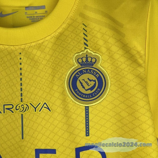 Prima Conjunto De Bambino Al Nassr 2023 2024 Giallo Poco Prezzo