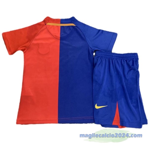 Prima Conjunto De Bambino Barcelona Retro 2008 2009 Rosso Blu Poco Prezzo