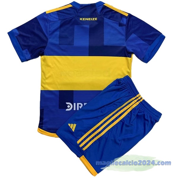 Prima Conjunto De Bambino Boca Juniors 2023 2024 Blu Poco Prezzo