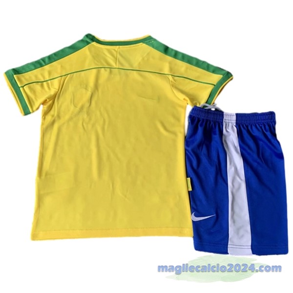 Prima Conjunto De Bambino Brasile Retro 1998 Giallo Poco Prezzo