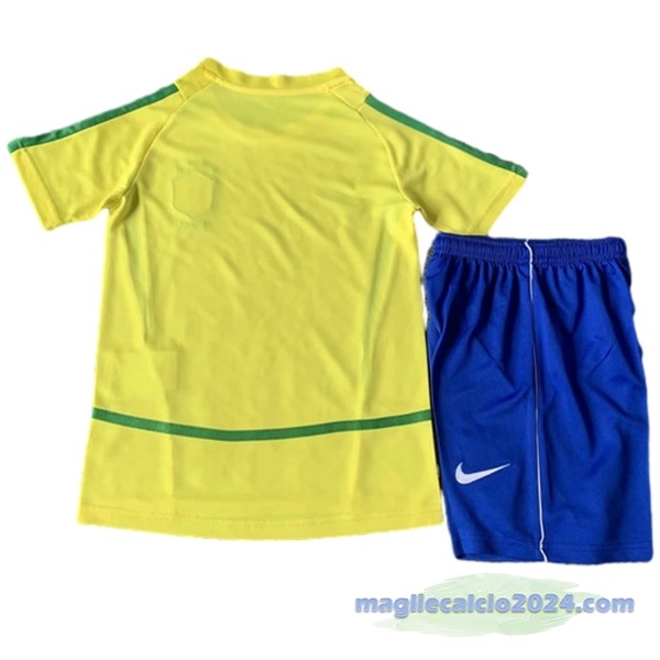 Prima Conjunto De Bambino Brasile Retro 2002 Giallo Poco Prezzo