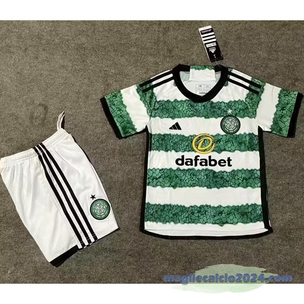 Prima Conjunto De Bambino Celtic 2023 2024 Verde Bianco Poco Prezzo