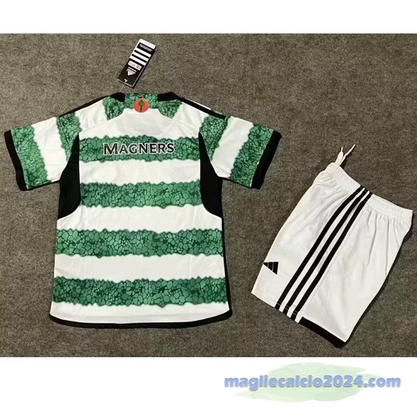 Prima Conjunto De Bambino Celtic 2023 2024 Verde Bianco Poco Prezzo