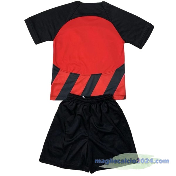 Prima Conjunto De Bambino Eintracht Frankfurt 2023 2024 Rosso Nero Poco Prezzo