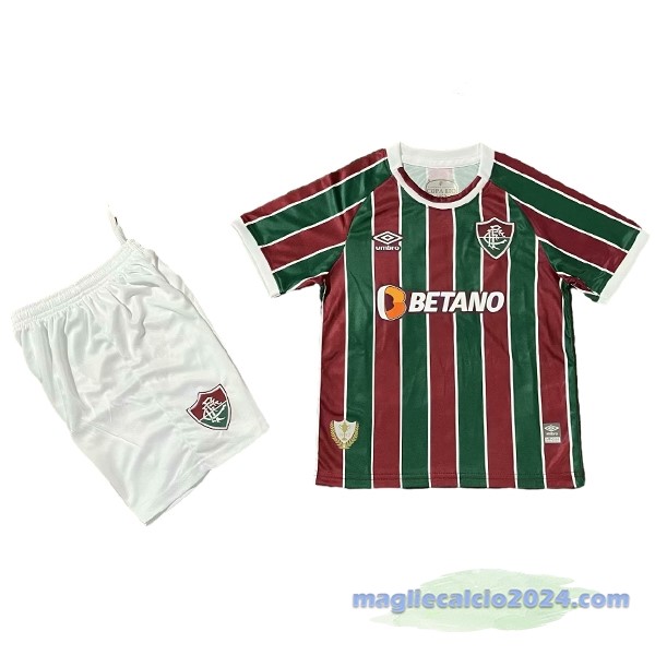 Prima Conjunto De Bambino Fluminense 2023 2024 Rosso Verde Poco Prezzo