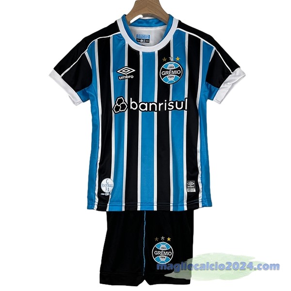 Prima Conjunto De Bambino Grêmio 2023 2024 Blu Poco Prezzo