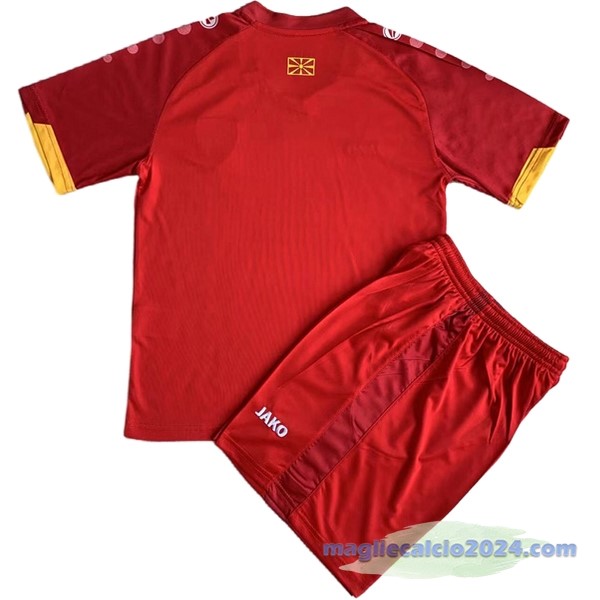 Prima Conjunto De Bambino Macedonia del Nord 2023 Rosso Poco Prezzo