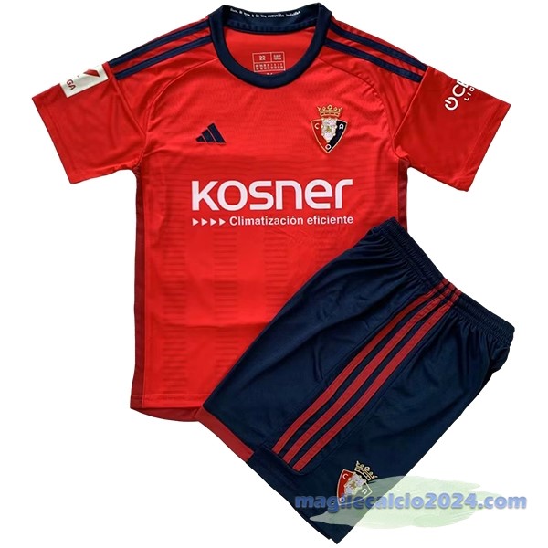 Prima Conjunto De Bambino Osasuna 2023 2024 Rosso Poco Prezzo