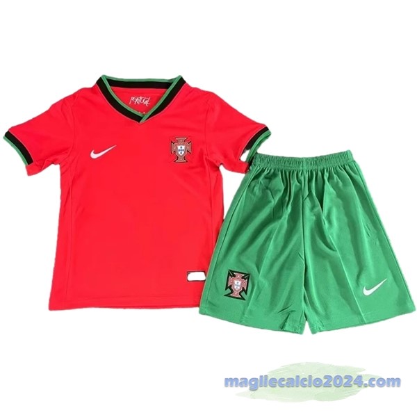 Prima Conjunto De Bambino Portogallo 2024 Rosso Poco Prezzo