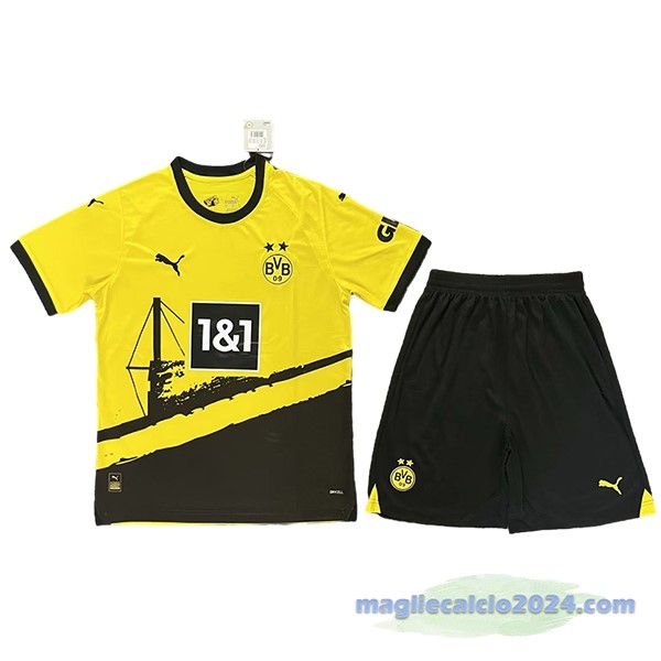 Prima Conjunto De Uomo Borussia Dortmund 2023 2024 Giallo Poco Prezzo