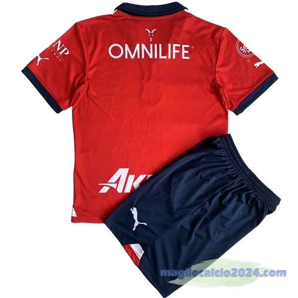 Prima Conjunto De Uomo CD Guadalajara 2023 2024 Rosso Poco Prezzo