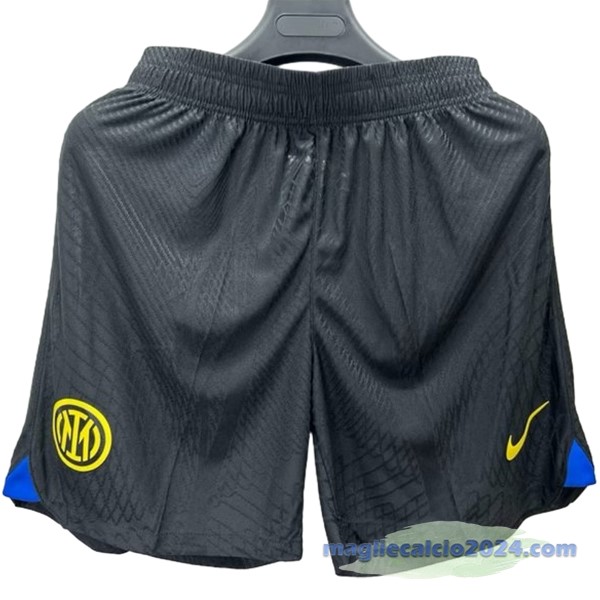 Prima Giocatori Pantaloni Inter Milán 2023 2024 Nero Poco Prezzo