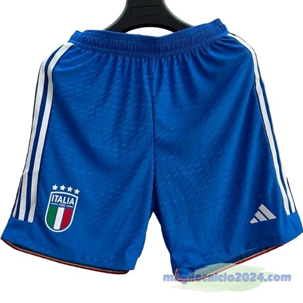 Prima Giocatori Pantaloni Italia 2023 Blu Poco Prezzo