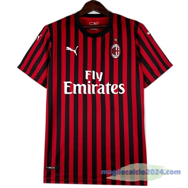 Prima Maglia AC Milan Retro 2019 2020 Rosso Poco Prezzo