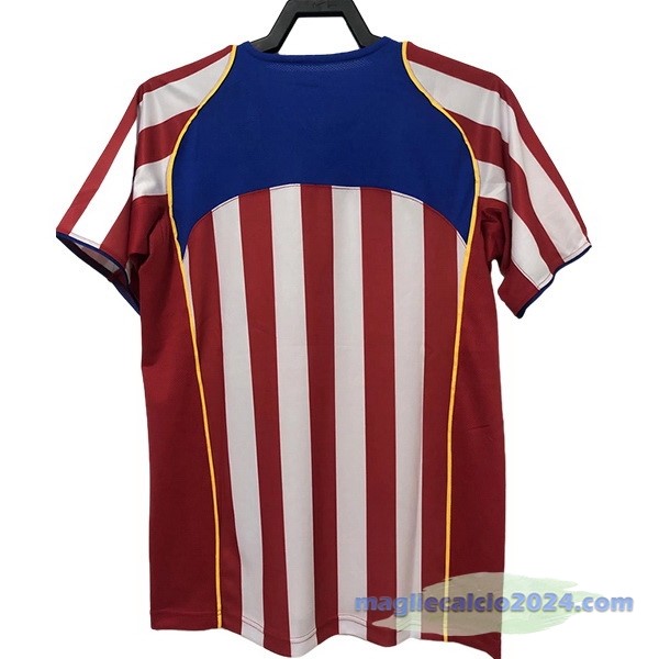 Prima Maglia Atlético Madrid Retro 2004 Rosso Poco Prezzo