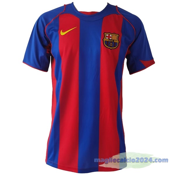 Prima Maglia Barcelona Retro 2004 2005 Blu Rosso Poco Prezzo
