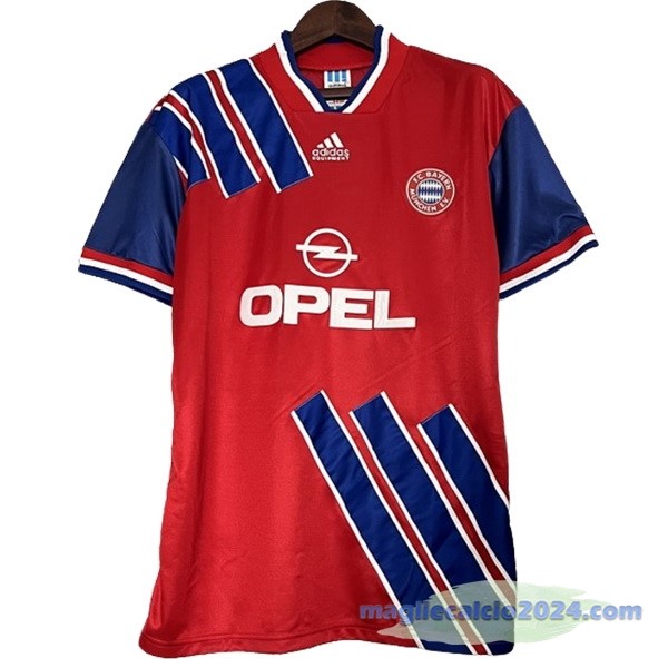 Prima Maglia Bayern Múnich Retro 1993 1995 Blu Rosso Poco Prezzo