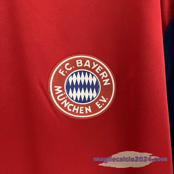 Prima Maglia Bayern Múnich Retro 1993 1995 Blu Rosso Poco Prezzo
