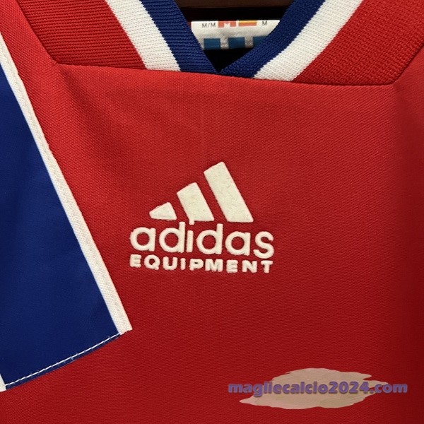 Prima Maglia Bayern Múnich Retro 1993 1995 Blu Rosso Poco Prezzo
