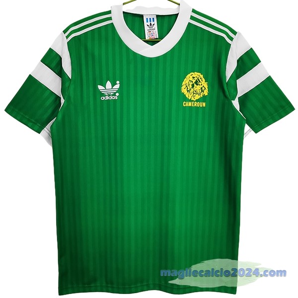 Prima Maglia Camerun Retro 1990 Verde Poco Prezzo