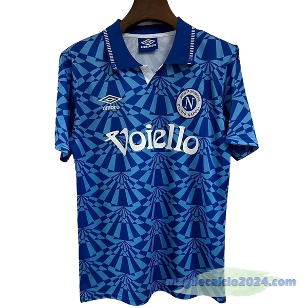Prima Maglia Celtic Retro 1991 1993 Blu Poco Prezzo