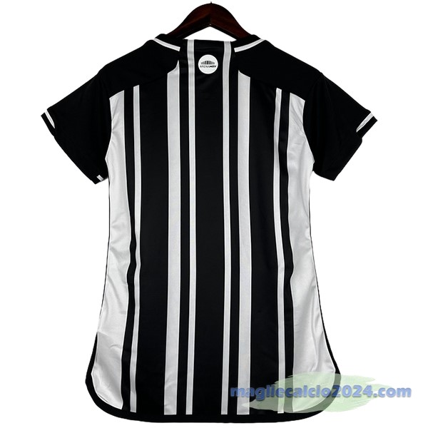 Prima Maglia Donna Atlético Mineiro 2023 2024 Nero Bianco Poco Prezzo