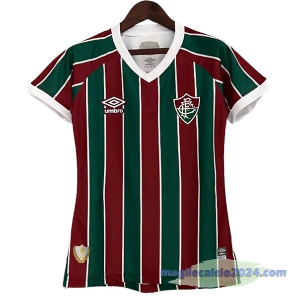 Prima Maglia Donna Fluminense 2023 2024 Rosso Poco Prezzo