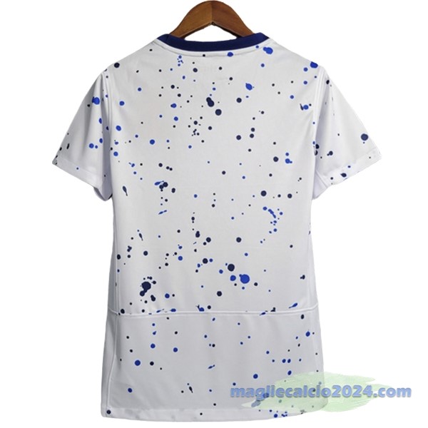 Prima Maglia Donna Stati Uniti 2023 Bianco Poco Prezzo