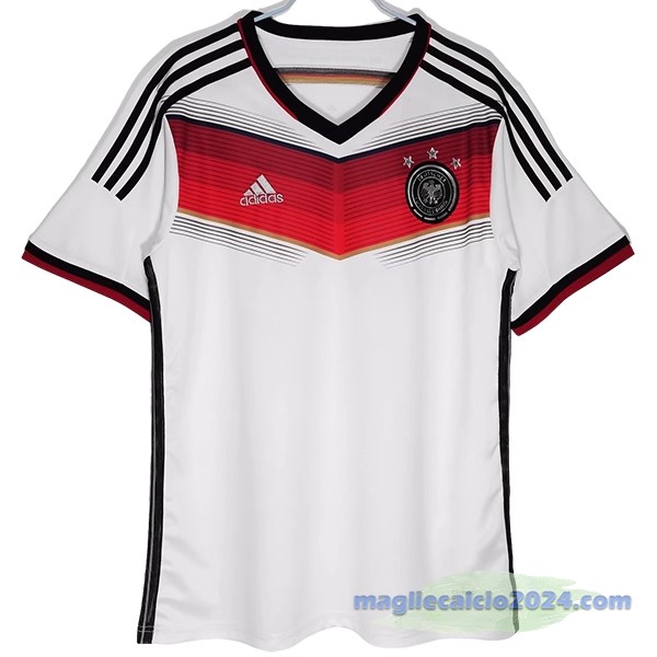 Prima Maglia Germania Retro 2014 Bianco Poco Prezzo