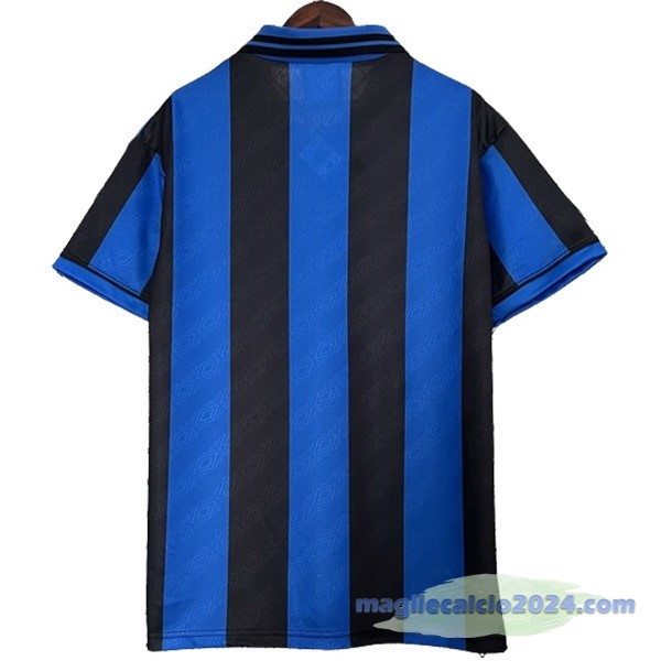 Prima Maglia Inter Milán Retro 1995 1996 Blu Poco Prezzo