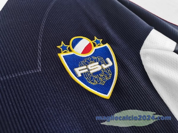 Prima Maglia Jugoslavia Retro 1998 Blu Navy Poco Prezzo