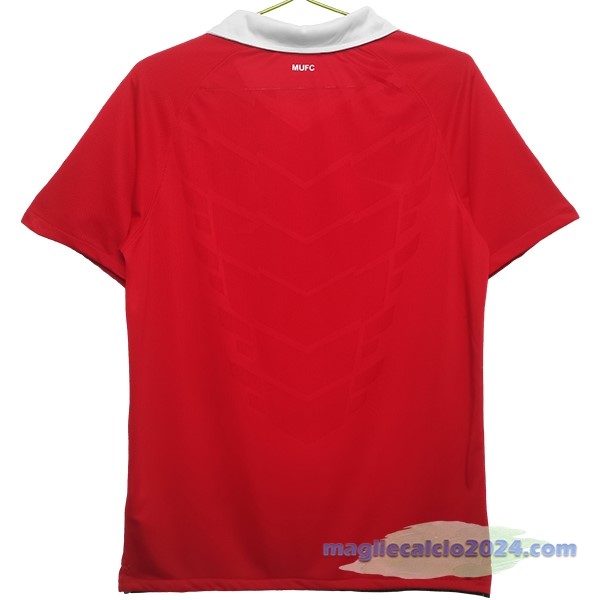 Prima Maglia Manchester United Retro 2011 2012 Rosso Poco Prezzo