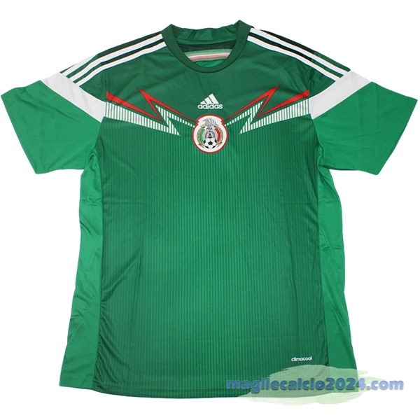 Prima Maglia Mexico Retro 2014 Verde Poco Prezzo