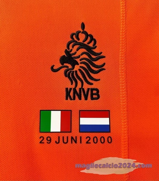 Prima Maglia Paesi Bassi Retro 2000 Arancione Poco Prezzo