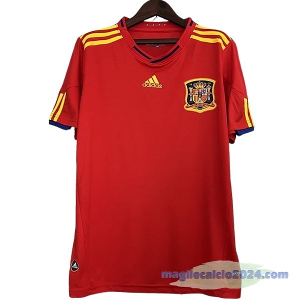 Prima Maglia Spagna Retro 2010 Rosso Poco Prezzo