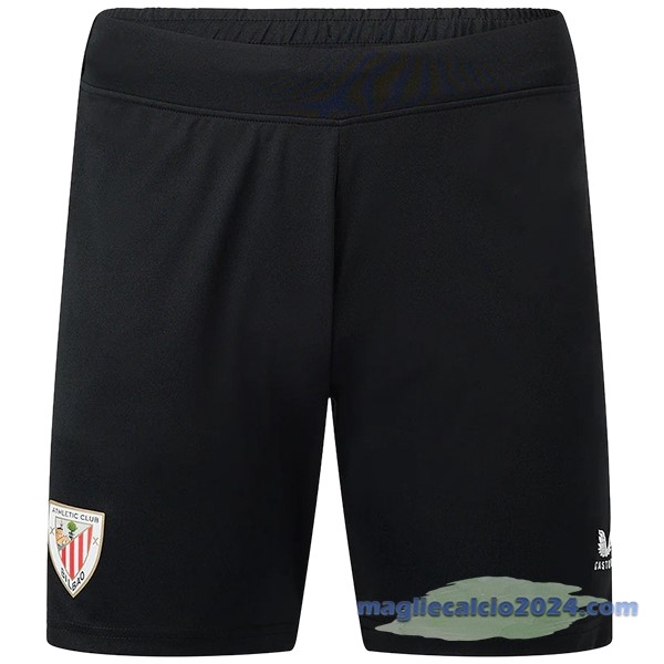 Prima Pantaloni Athletic Bilbao 2023 2024 Nero Poco Prezzo