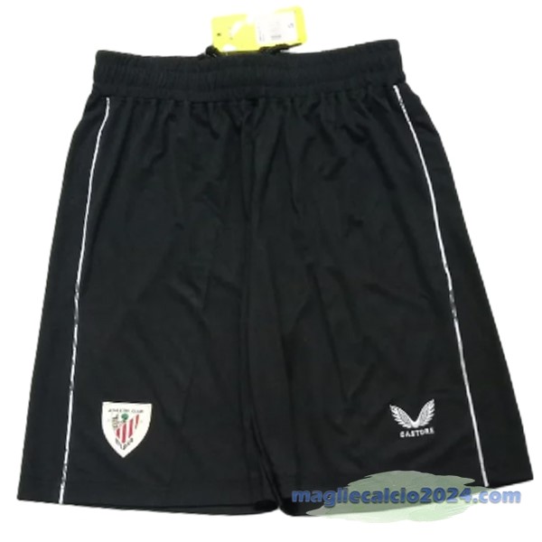 Prima Pantaloni Athletic Bilbao 2023 2024 Nero Poco Prezzo