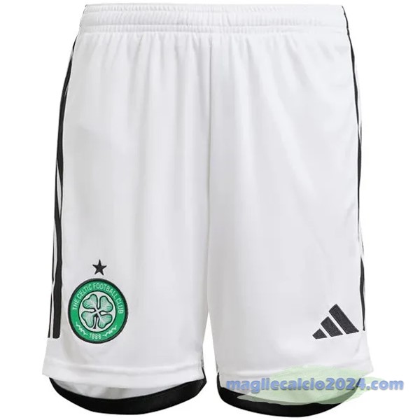 Prima Pantaloni Celtic 2023 2024 Bianco Poco Prezzo