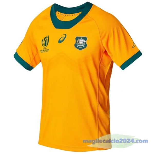 Prima Rugby Maglia Australia Championne du Monde 2023 Giallo Poco Prezzo