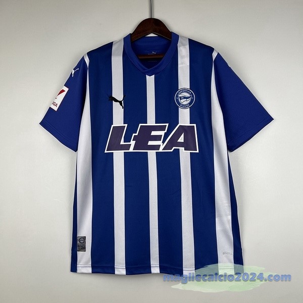 Prima Thailandia Maglia Alavés 2023 2024 Blu Poco Prezzo
