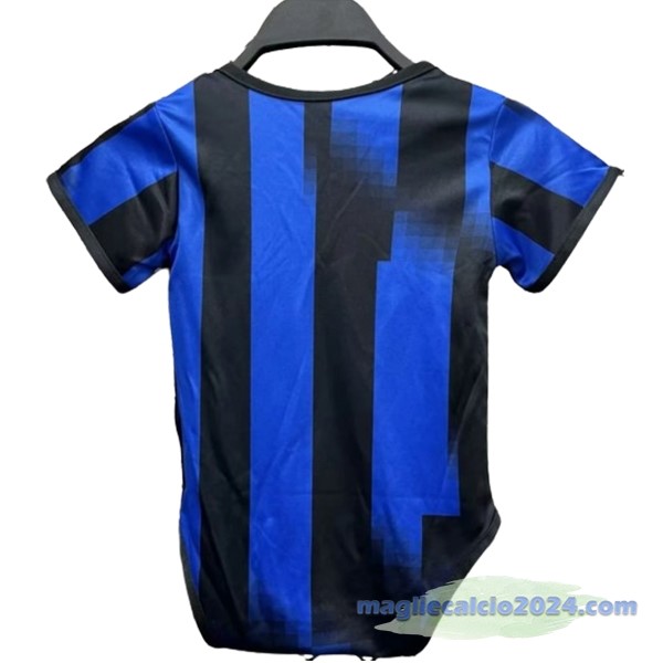Prima Tutine Bambino Inter Milán 2023 2024 Blu Nero Poco Prezzo